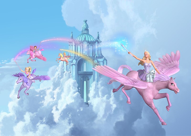 Barbie Ngua Bay Than Ky Barbie And The Magic Of Pegasus