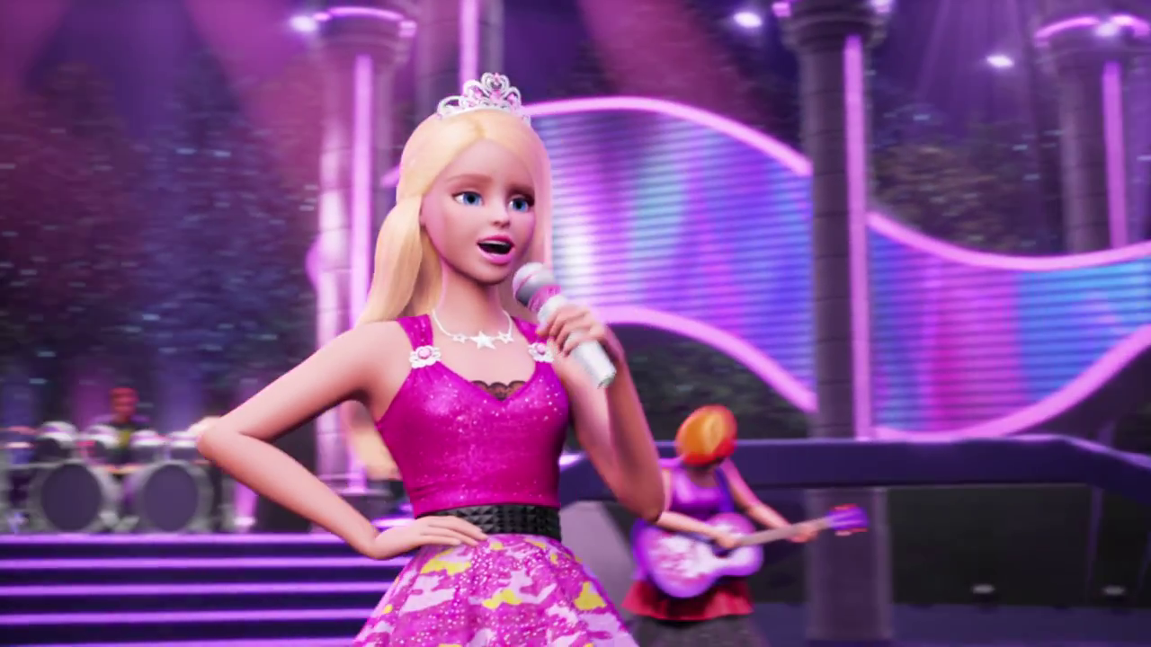 Barbie Va Nhac Hoi Hoang Gia Barbie In Rockn Royals