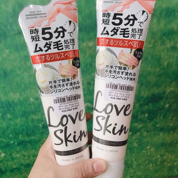Kem Tay Long Love Skin Easy Off Remover Cream