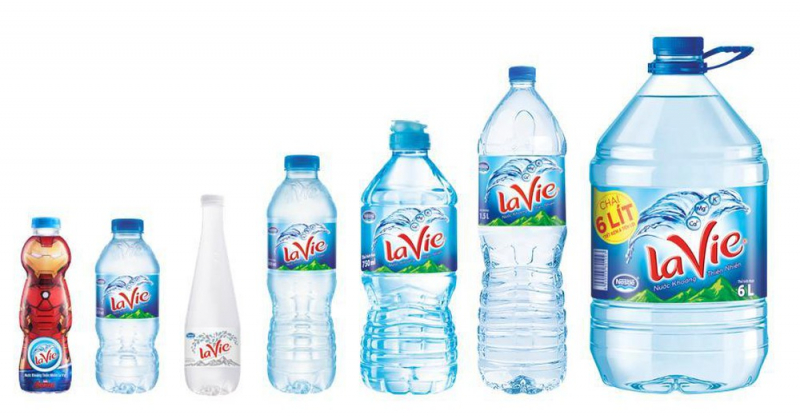 Top 10 thương hiệu nước suối được sử dụng nhiều hiện nay