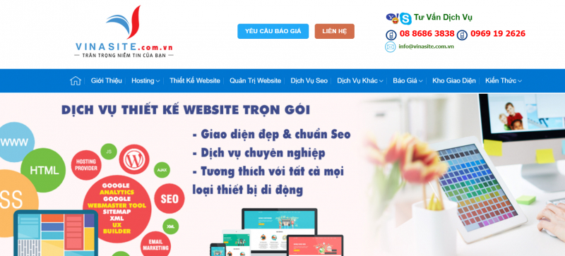 Top 10 công ty thiết kế web tại Đà Nẵng