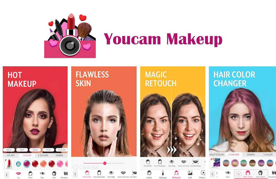 App đổi màu tóc - YouCam Makeup
