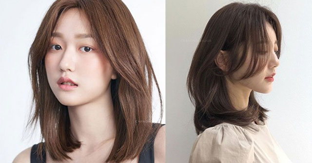 Tóc layer - mặt trái xoan nữ nên để tóc gì