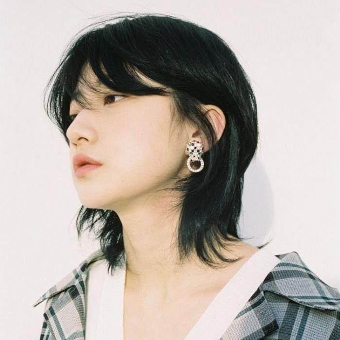Tóc mullet mái bay phong cách Hàn Quốc