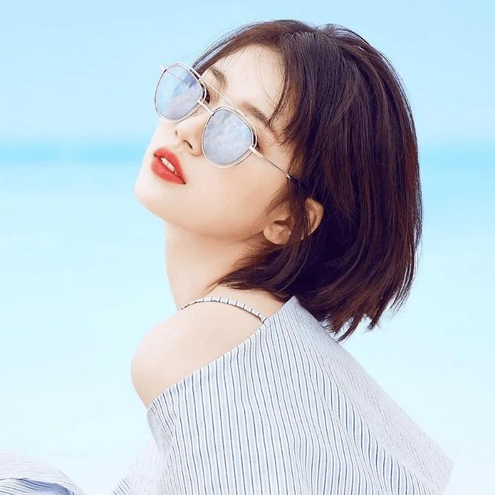 Tóc bob mullet cho nữ mặt tròn