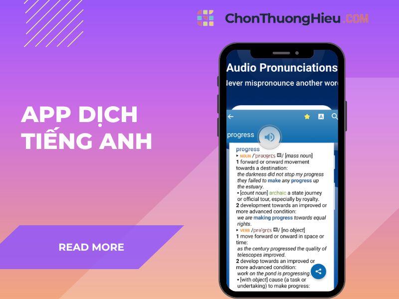 app dịch tiếng Anh