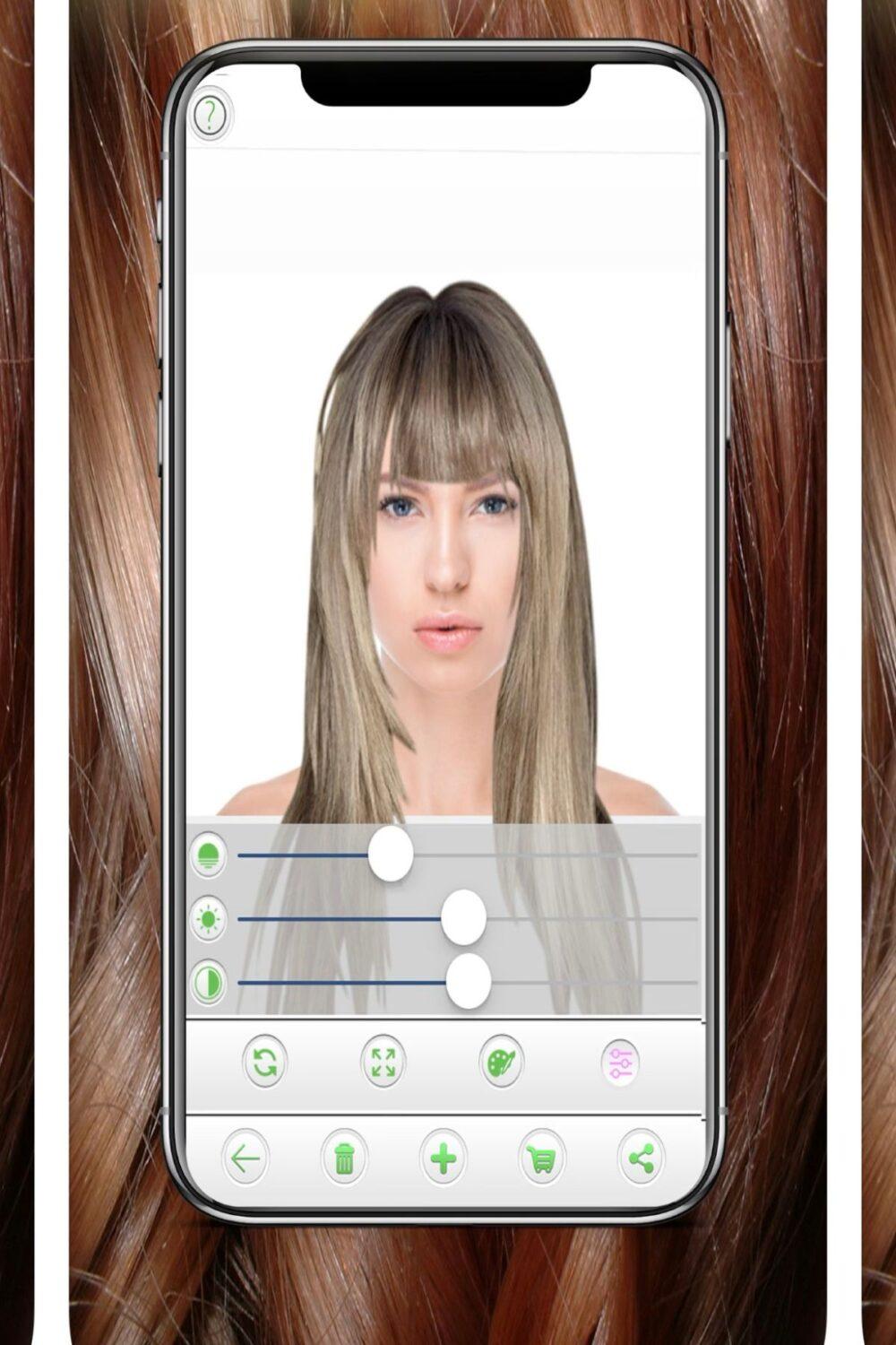 Phần mềm thử kiểu tóc  TOP 10 app xịn cho IOS và Android