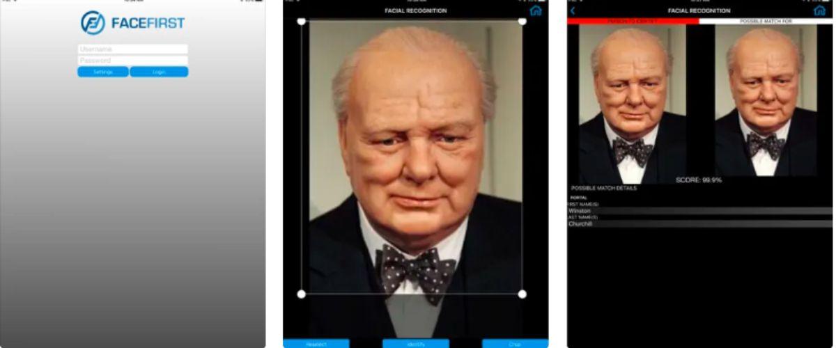 App xác định hình dạng khuôn mặt FaceFirst