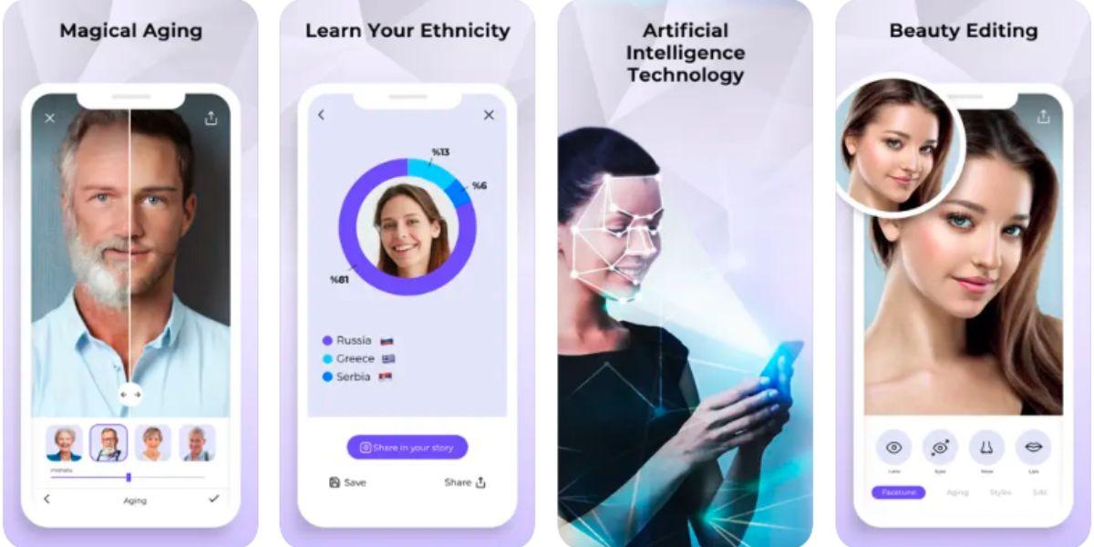 Facekit AI - App xác định hình dạng khuôn mặt nữ