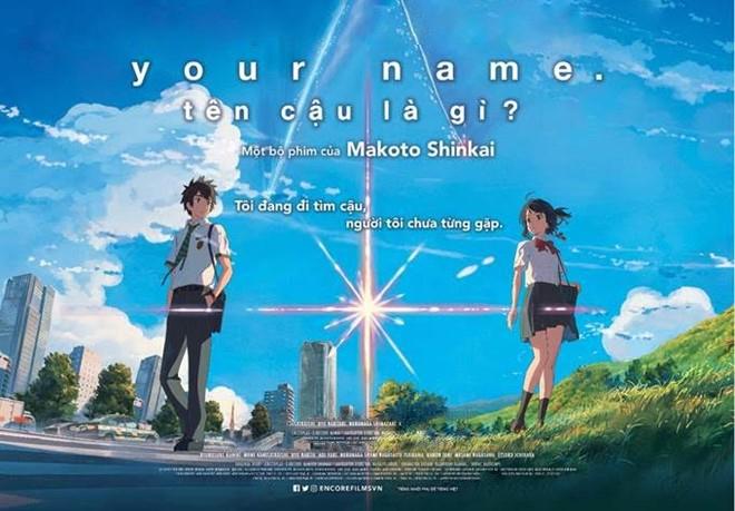 Your Name (2016) - Bộ phim hoạt hình hiện đại hay nhất Nhật Bản