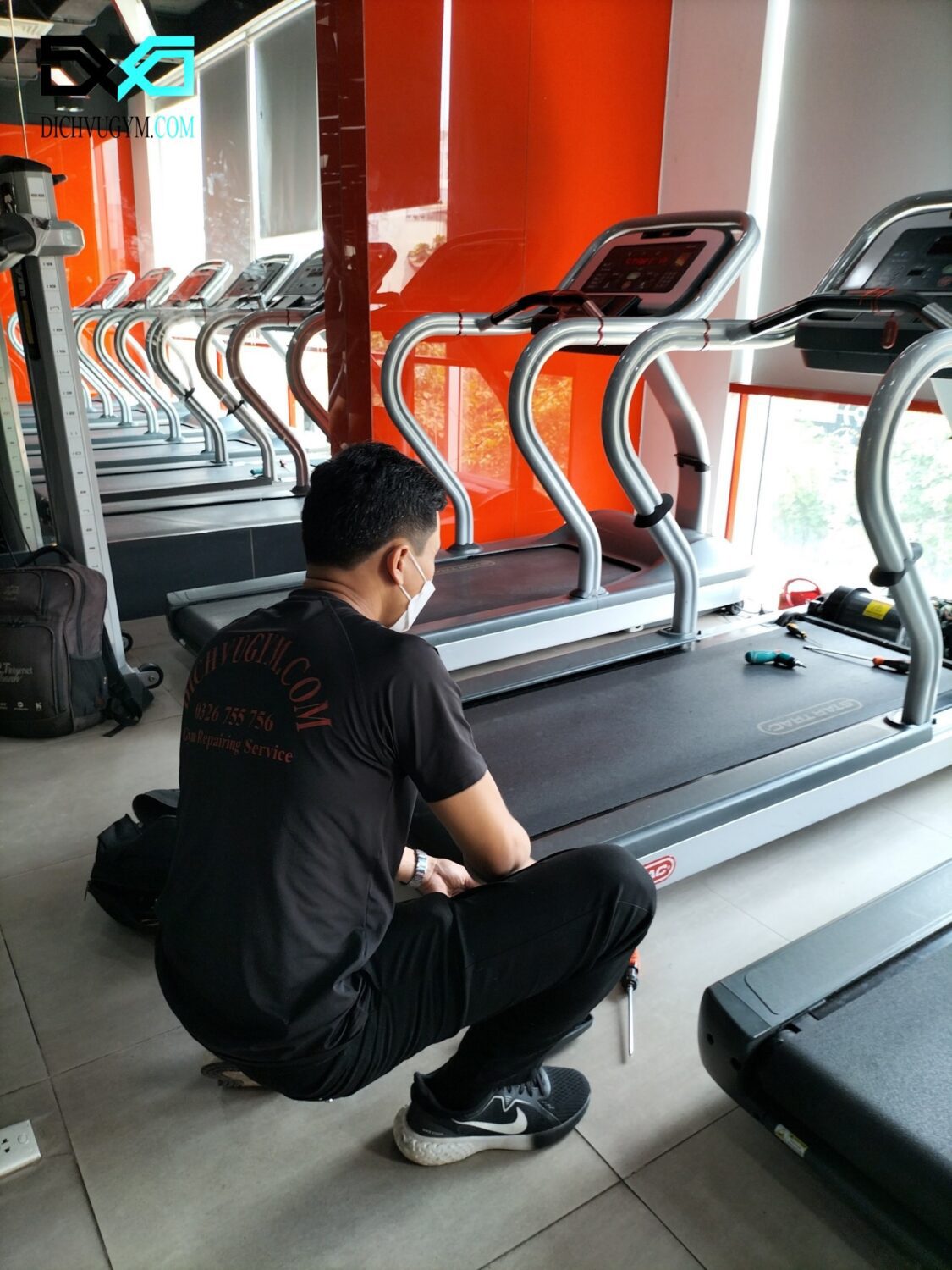 Dịch vụ gym Việt Nam công ty cung cấp dịch vụ sửa máy chạy bộ hàng đầu tại TPHCM