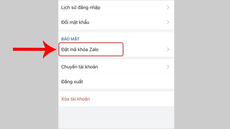 Cách đặt mật khẩu và bảo mật tài khoản Zalo
