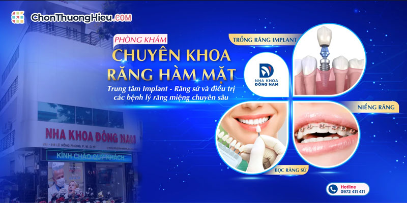 Nha khoa Đông Nam giải đáp: Bọc răng sứ có đau không và quy trình nhẹ nhàng Gioi-thieu-tong-quan-ve-nha-khoa-dong-nam-chonthuonghieu