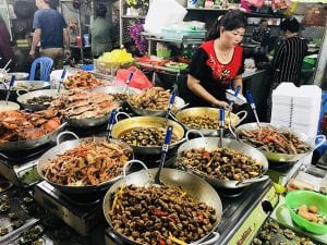 Chợ hải sản tươi sống ở Đống Đa Đà Nẵng
