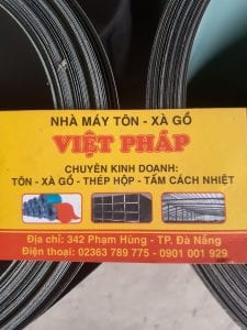 Xưởng cán Tôn - Xà Gồ KTF Việt Pháp
